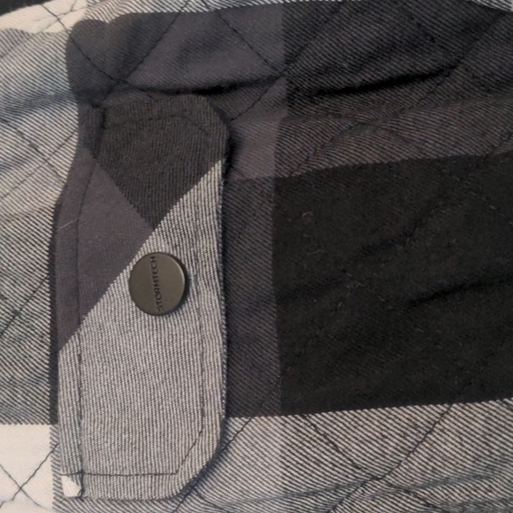 Stormtech natural by nature QPX-1W flannel jacket size women's large - Picture 3 of 10